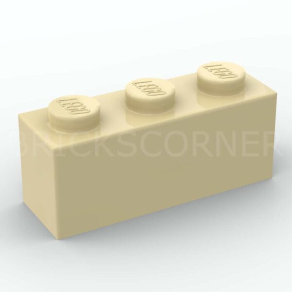 .LEGO ®Brique 1 x 3 - 3622 - Beige