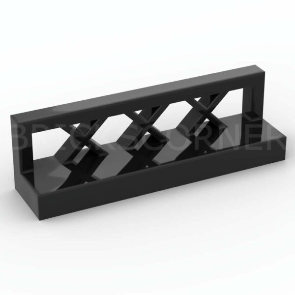 LEGO® Barrière 1 x 4 x 1 - 3633 - Noir
