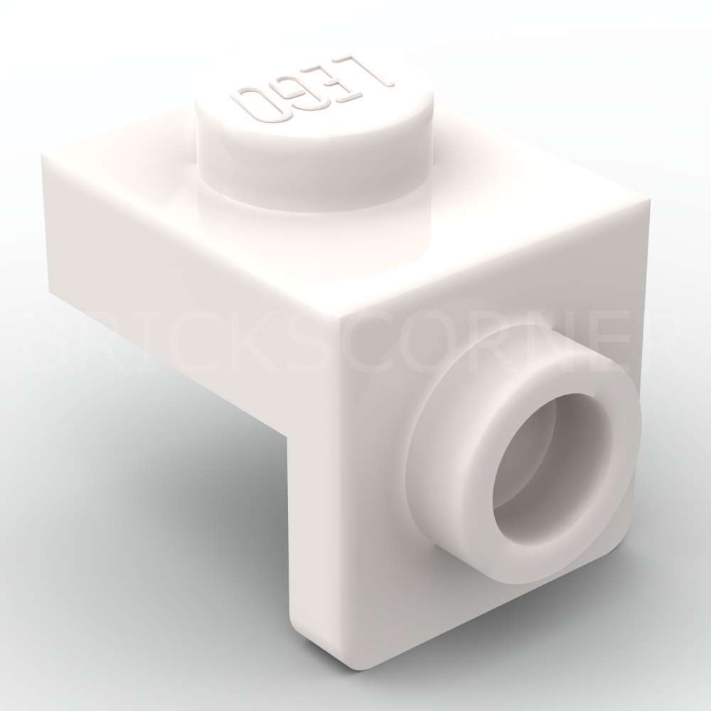 LEGO® Support Perpendiculaire / Bracket 1 x 1 - 1 x 1 36841 - Blanc