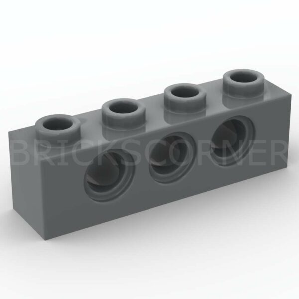 LEGO® Brique Technic 1 x 4 - 3701 - Dark Stone Gray