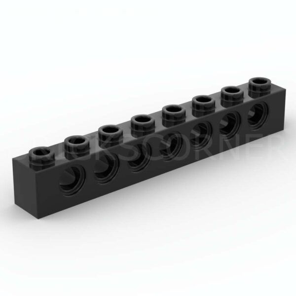 LEGO® Brique Technic 1 x 8 - 3702 - Noir