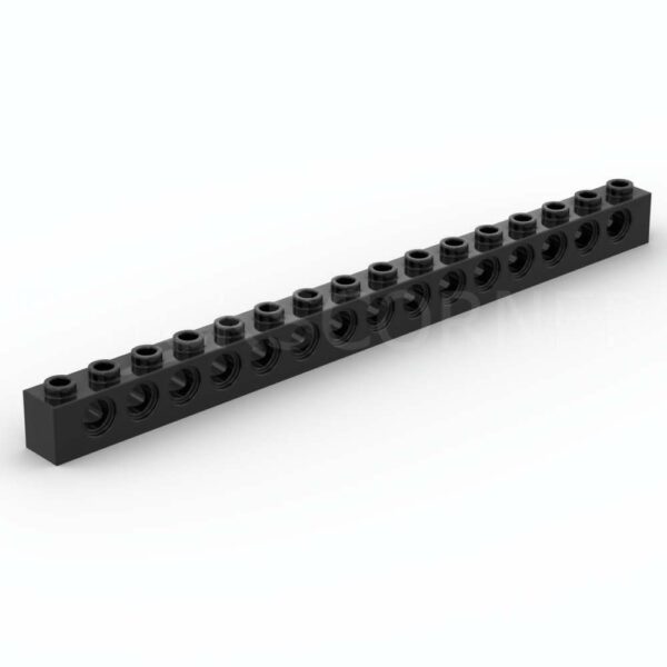 LEGO® Brique Technic 1 x 16 - 3703 - Noir