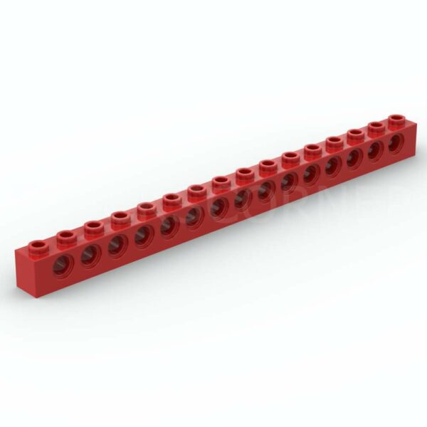 LEGO® Brique Technic 1 x 16 - 3703 - Rouge