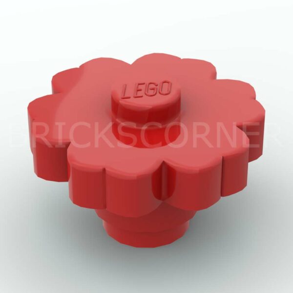 LEGO® Fleur 2 x 2 - 98262 - Rouge