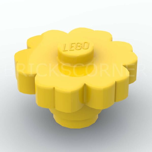LEGO® Fleur 2 x 2 - 98262 - Jaune