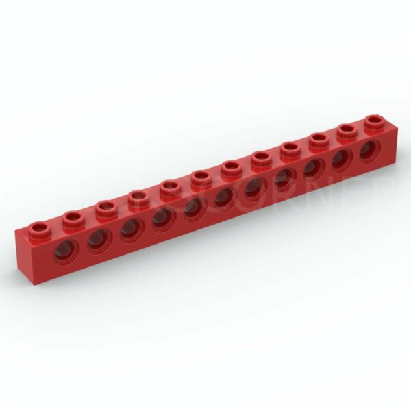 LEGO® Brique Technic 1 x 12 - 3895 - Rouge
