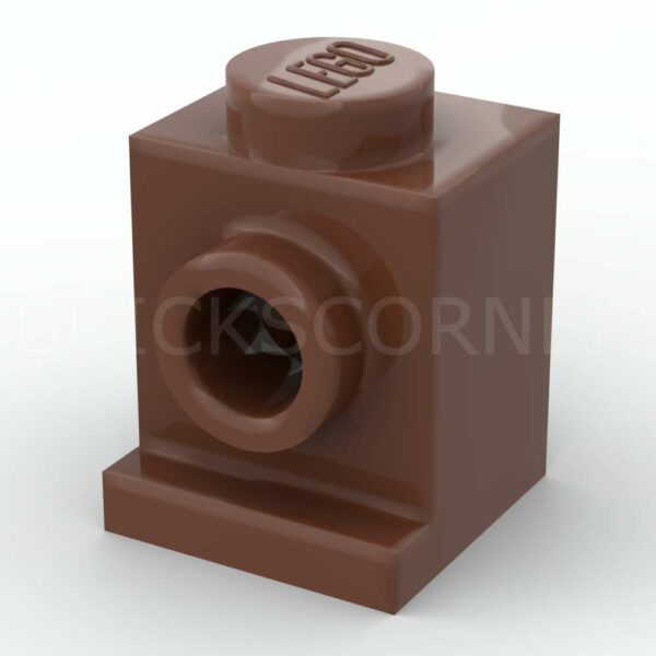 LEGO® Brique Modifiée 1 x 1 Support de Phare - 4070 - Brun