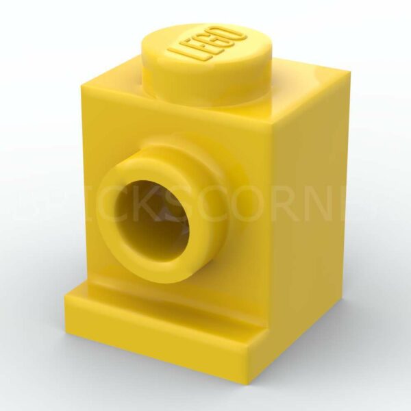 LEGO® Brique Modifiée 1 x 1 Support de Phare - 4070 - Jaune