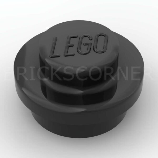 LEGO® Plaque Ronde 1 x 1 - 4073 - Noir
