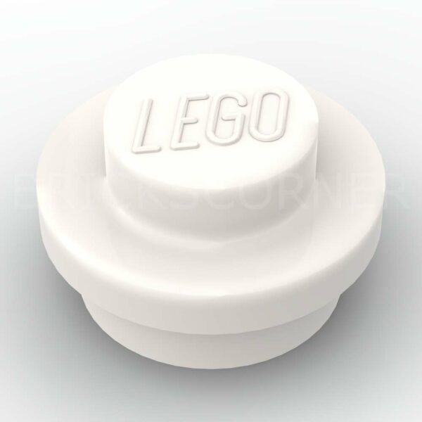 LEGO® Plaque Ronde 1 x 1 - 4073 - Blanc