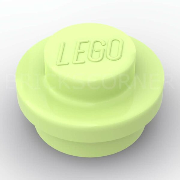 LEGO® Plaque Ronde 1 x 1 - 4073 - Vert Jaunâtre