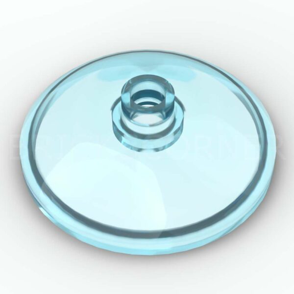 LEGO® Radar / Parabole / Dish 3 x 3 - 43898 - Bleu Clair Transparent