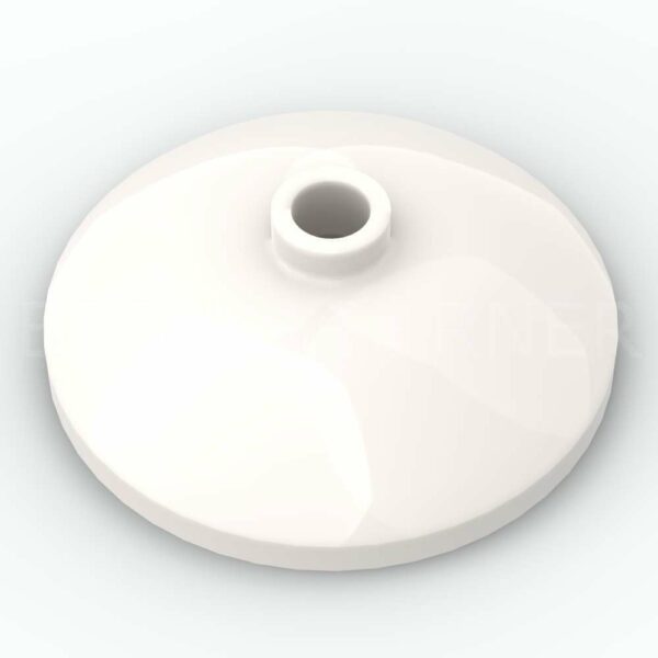 LEGO® Radar / Parabole / Dish 3 x 3 - 43898 - Blanc
