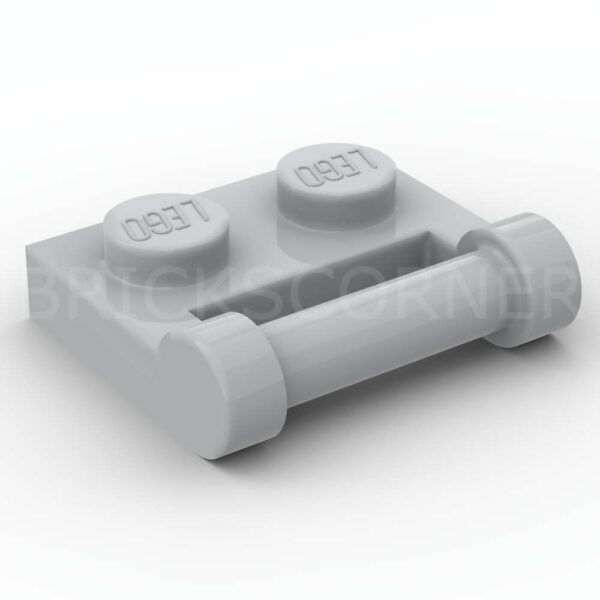 LEGO® Plaque Modifiée 1 x 2 avec Barre / Poignée - 48336 - Medium Stone Gray
