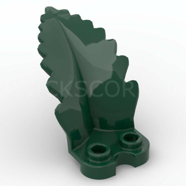 LEGO® Plante Fougère sur Plaque Ronde 1 x 2 - 5151 - Vert Foncé