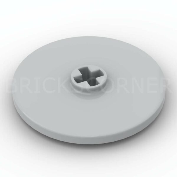 LEGO® Technic Disque 3 x 3 - 52901 - Medium Stone Gray