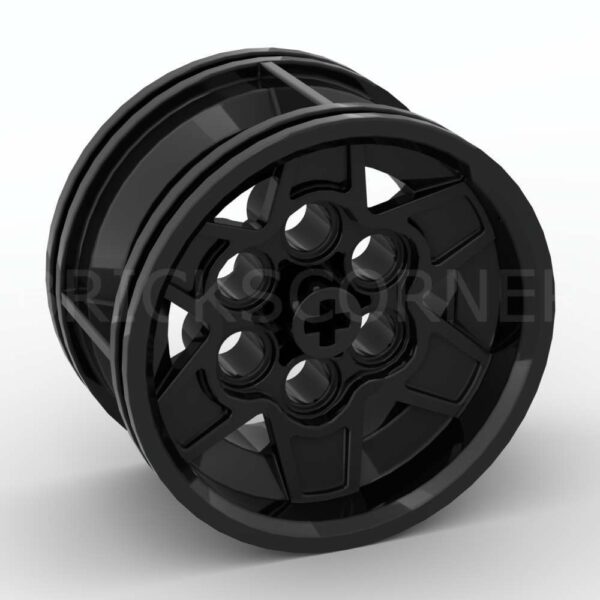 LEGO® Roue / Jante 43.2mm D. x 26mm - 56908 - Noir