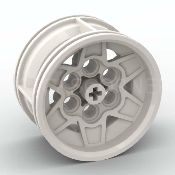 LEGO® Roue / Jante 43.2mm D. x 26mm - 56908 - Blanc