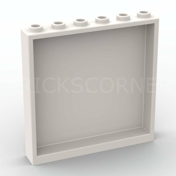 LEGO® Cloison / Mur 1 x 6 x 5 - 59349 - Blanc