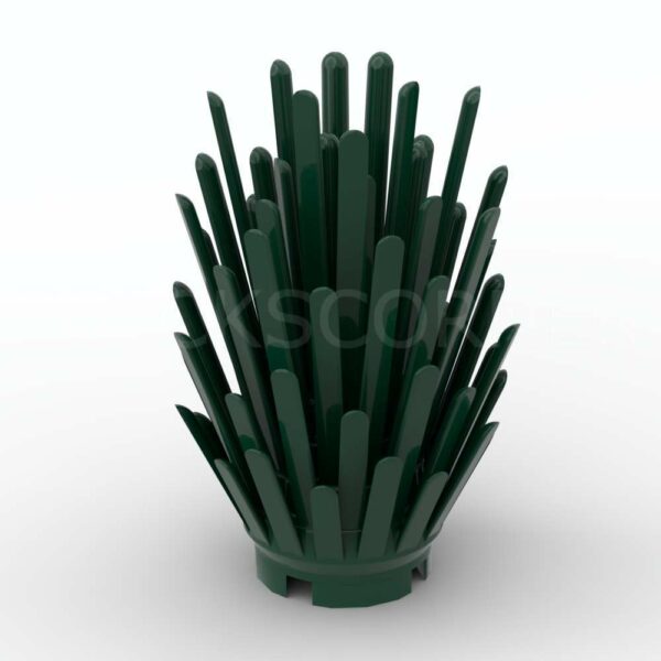 LEGO® Plante Buisson Epineux 2 x 2 x 4 - 6064 - Vert Foncé