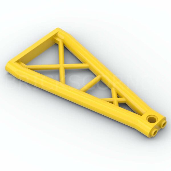 LEGO® Pilier / Pylône Conique Structure Poutres Triangulaires - 64449 - Jaune