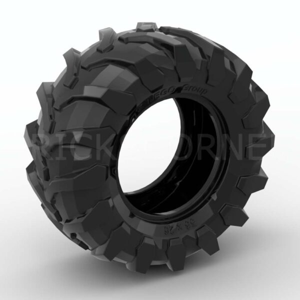 LEGO® Pneu 56 x 26 Tracteur - 70695 - Noir