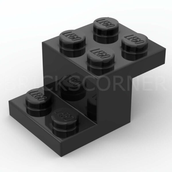 LEGO® Support Perpendiculaire / Bracket 3 x 2 x 1 1/3 - 73562 - Noir