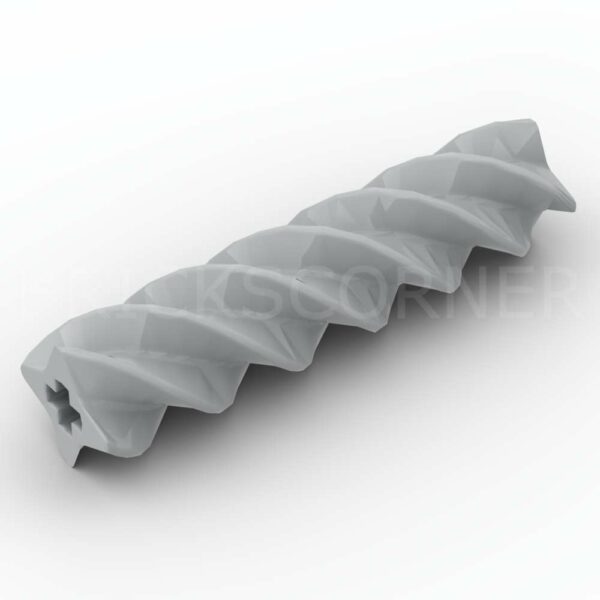 LEGO® Technic Engrenage 6L "Worm Screw" - 73763 - Medium Stone Gray