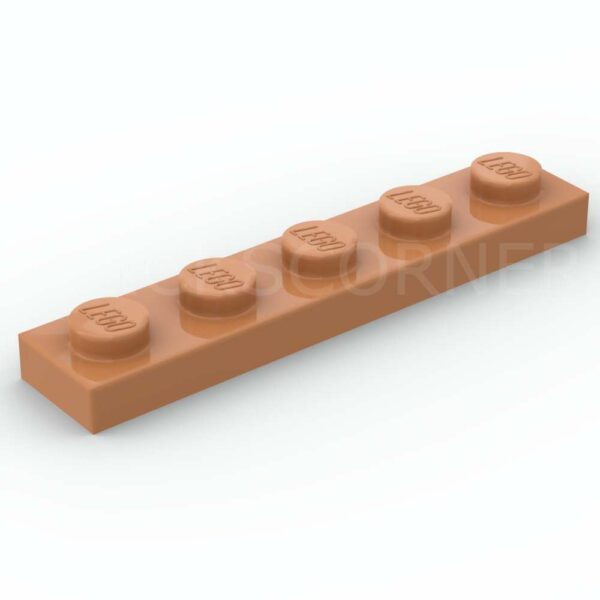 LEGO® Plaque 1 x 5 - 78329 - Nougat Moyen