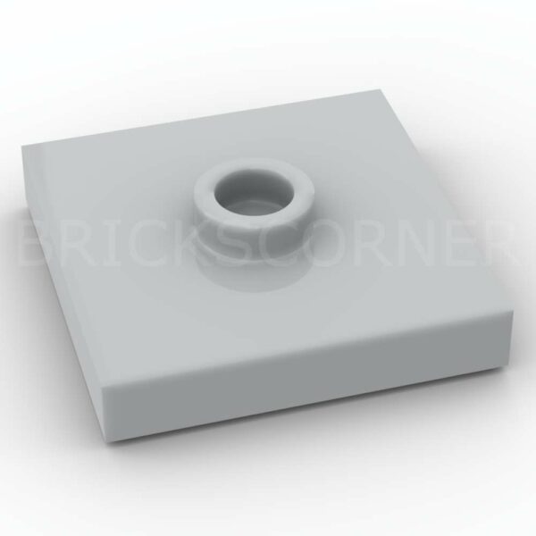 LEGO® Plaque Modifiée 2 x 2 "Jumper" avec Tenon au Centre - 87580 - Medium Stone Gray
