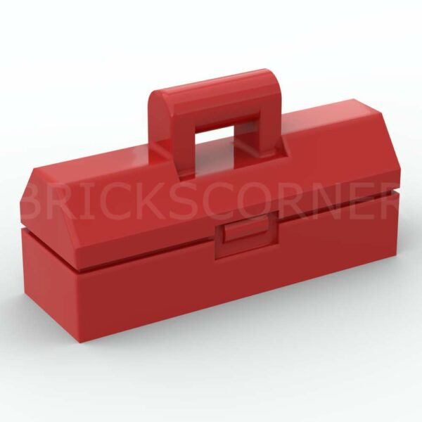 LEGO® Accessoire Minifigure Caisse à Outils - 98368 - Rouge