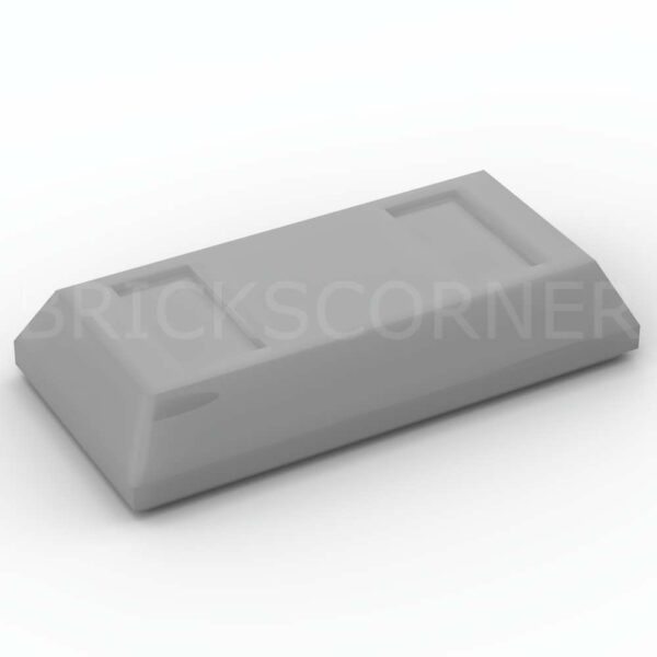 LEGO® Lingot / Bar - 99563 - Argent Mat