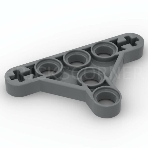 LEGO® Bras de Structure Technic / Liftarm 3 x 5 Triangle - 99773 - Dark Stone Gray