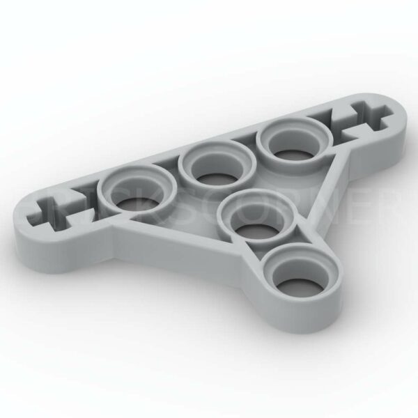 LEGO® Bras de Structure Technic / Liftarm 3 x 5 Triangle - 99773 - Medium Stone Gray