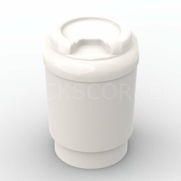 LEGO® Gobelet / Tasse de Café à emporter - 15496 - Blanc