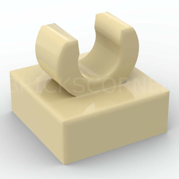 LEGO® Tuile Modifiée 1 x 1 avec Clip - 15712 - Beige