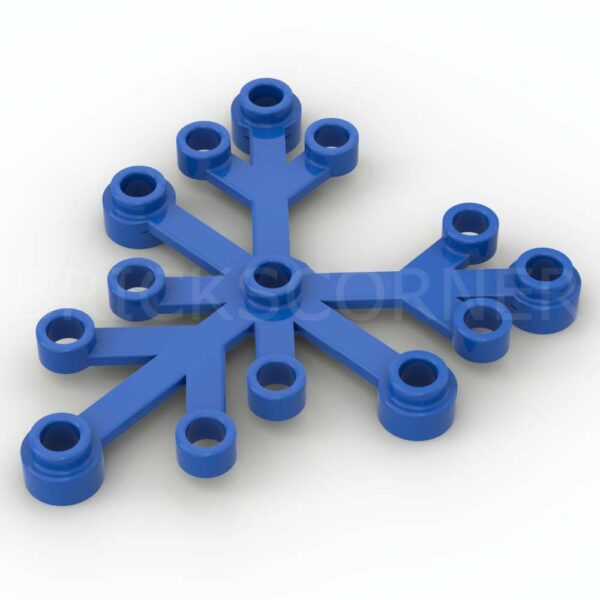 LEGO® Feuille / Branche 6 x 5 - 2417 - Bleu