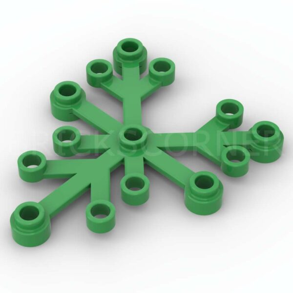 LEGO® Feuille / Branche 6 x 5 - 2417 - Vert Clair