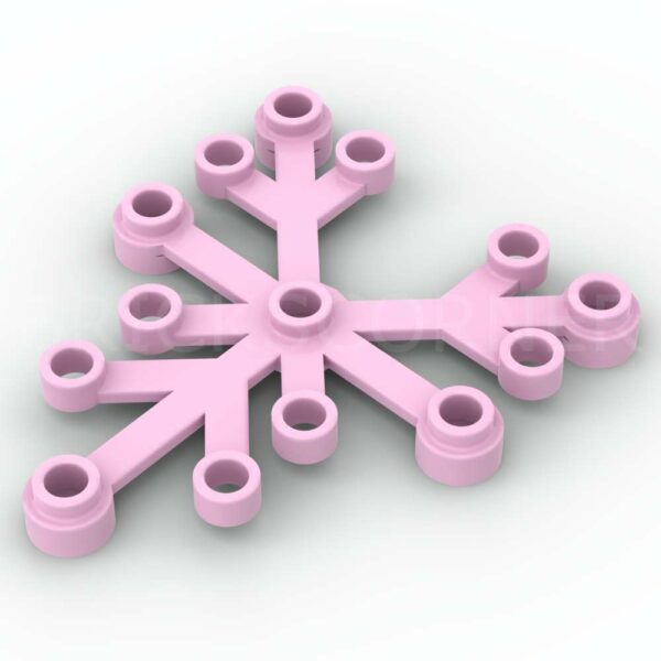 LEGO® Feuille / Branche 6 x 5 - 2417 - Rose Clair