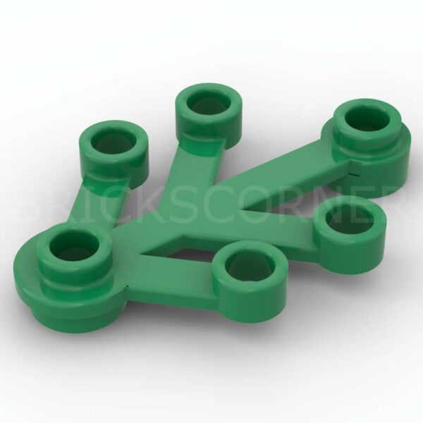 LEGO® Feuille / Branche 4 x 3 - 2423 - Vert