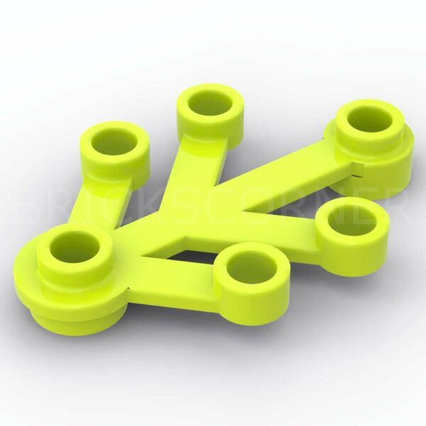 LEGO® Feuille / Branche 4 x 3 - 2423 - Lime