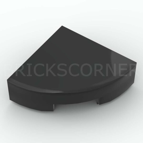 LEGO® Tuile Ronde 1 x 1 Quart de cercle - 25269 - Noir