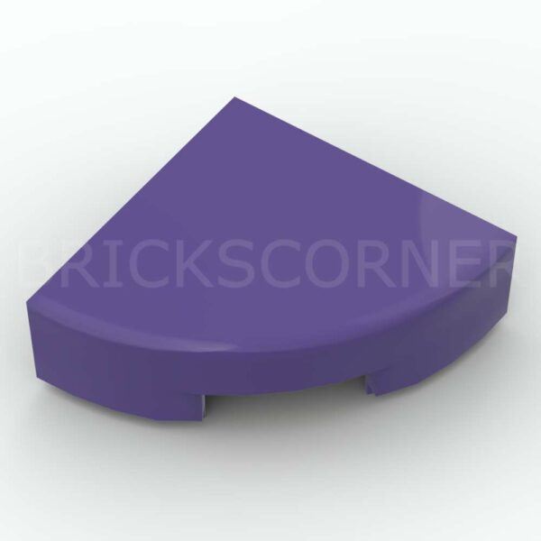 LEGO® Tuile Ronde 1 x 1 Quart de cercle - 25269 - Violet Foncé