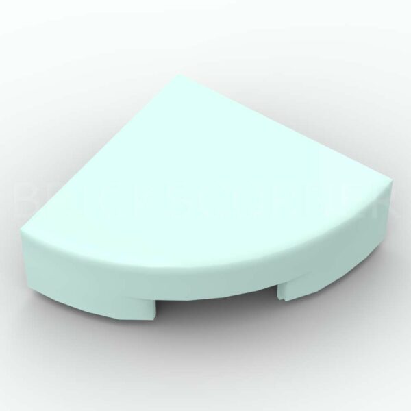 LEGO® Tuile Ronde 1 x 1 Quart de cercle - 25269 - Bleu Aqua Clair