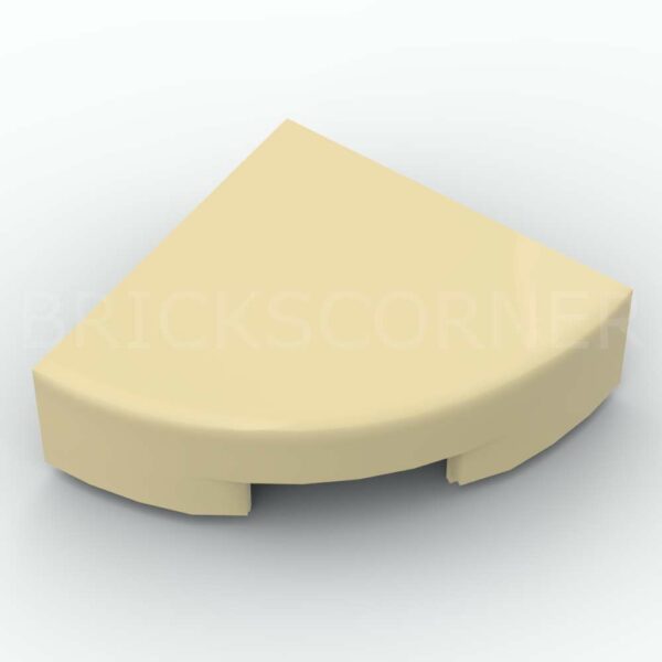 LEGO® Tuile Ronde 1 x 1 Quart de cercle - 25269 - Beige