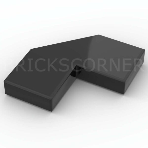 LEGO® Tuile Modifiée 2 x 2 avec coin coupé / Facet - 27263 - Noir