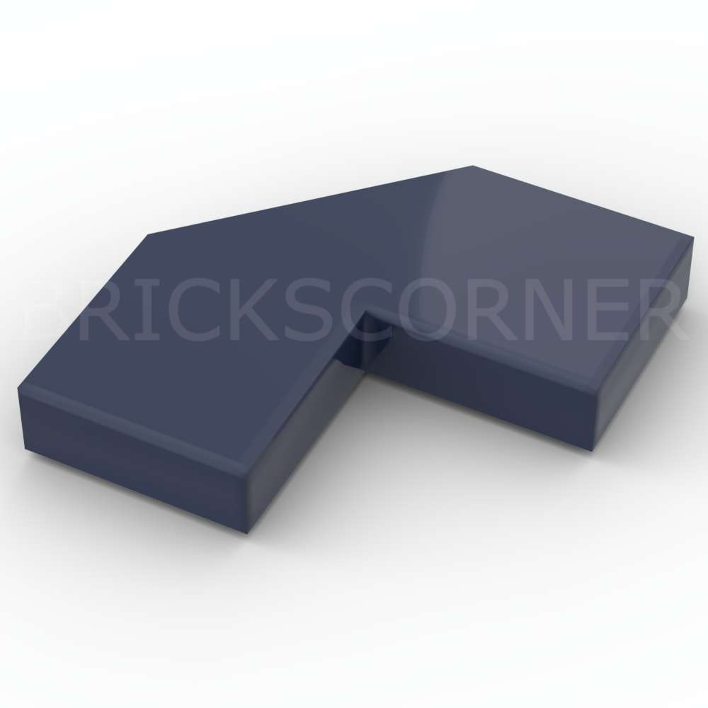 LEGO® Tuile Modifiée 2 x 2 avec coin coupé / Facet - 27263 - Bleu Foncé