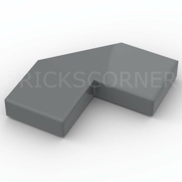 LEGO® Tuile Modifiée 2 x 2 avec coin coupé / Facet - 27263 - Dark Stone Gray