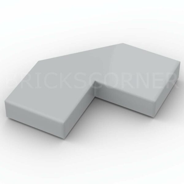 LEGO® Tuile Modifiée 2 x 2 avec coin coupé / Facet - 27263 - Medium Stone Gray