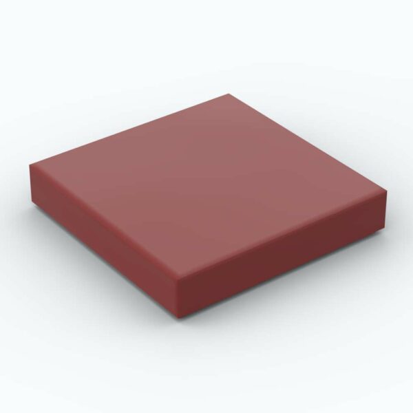 LEGO® Tuile 2 x 2 - 3068 - Rouge Foncé